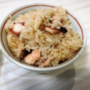 炊飯器で作る☆ぷりぷり感が旨い！「たこ飯」